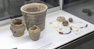 Objects found in archaeological excavations.