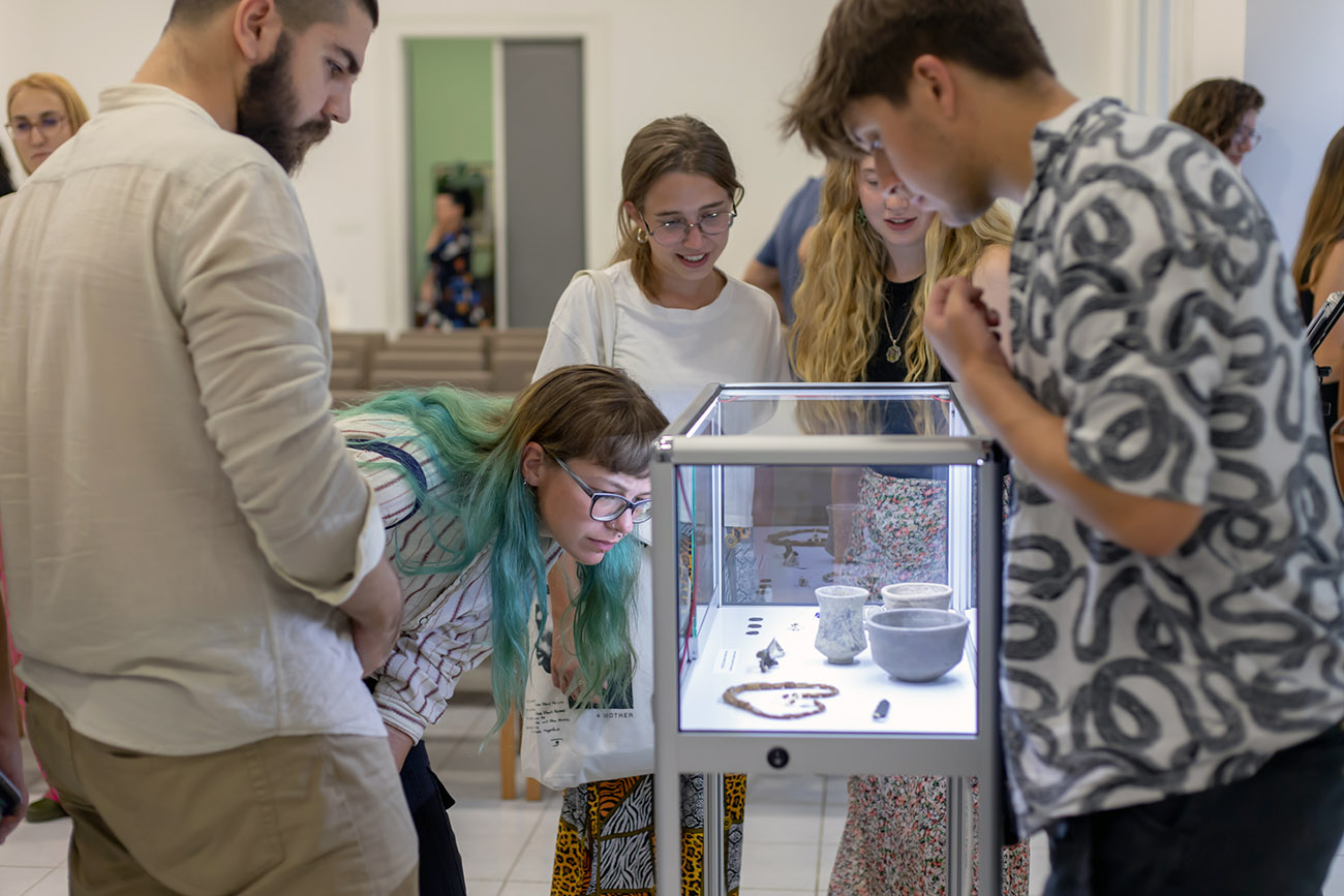 Opening of the exhibition